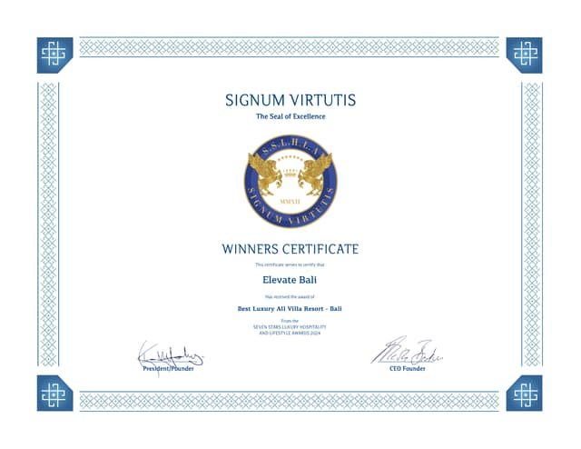 Elevate award 2024