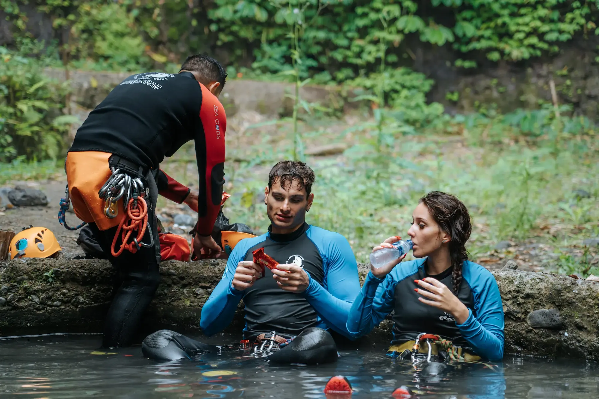Traditional Canoeing at Tamblingan Sacred Lake
